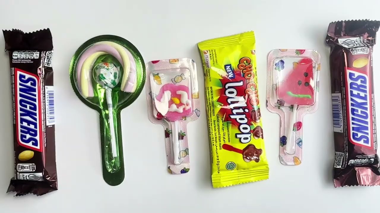 ASMR Chocolate Opening | Asmr Gummy Candy Opening | Marshmallow Opening | Lollipop ASMR 