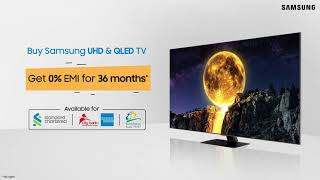 Samsung T Series Uhd And Qled Tv 0% Emi 36 Months