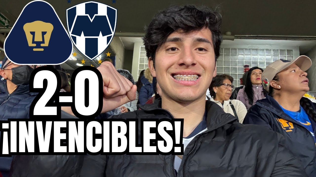 ¡INVENCIBLES! Reacción Pumas vs Monterrey (2-0) Jornada 7 Liga MX 