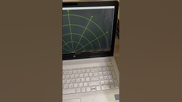 Ultrasonic Distance Sensor Live Radar Object in Range