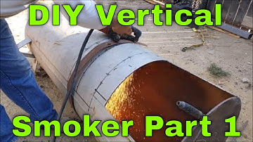 How to build a Vertical Smoker from a propane tank.