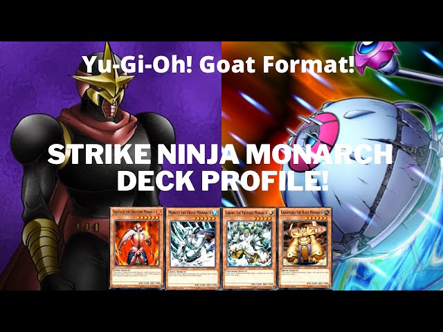 yugioh goat monarch deck Format Yu-Gi-Oh! Complete Tournament Ready Retro TCG Trading Card Game Deck Set Custom Designed Retro Vintage : Toys & Games Yu-Gi-Oh! Goat Format! Strike Ninja