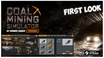 First Look // Coal Mining Simulator Prologue / Indie Casual Sim