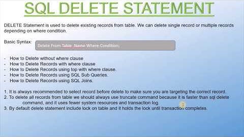 Chapter 12 - SQL SERVER DELETE COMMAND WITH JOIN IN HINDI