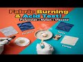 Fabric Burning Test | Fabric Acid Test | Ghar pe kiya test | Polyester | Nylon | Viscose