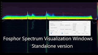 Fosphor Spectrum Visualization Windows Version