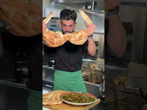 طرز تهیه بامیه وطنی توسط سر آشپز بچه کابل Chef Cooking Kabul 