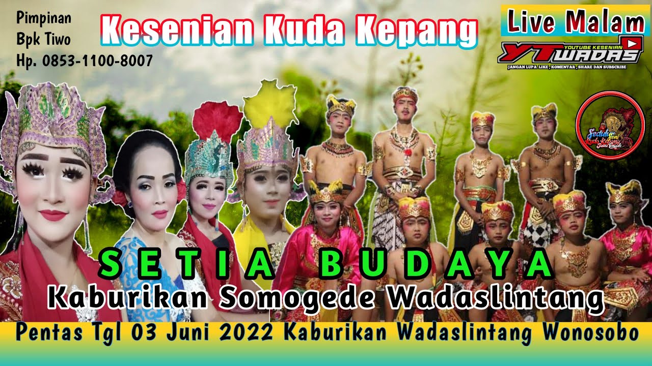 Full Album - Pentas Seni Kuda Kepang || Setia Budaya || Kaburikan Somogede Wadaslintang - Live Malam