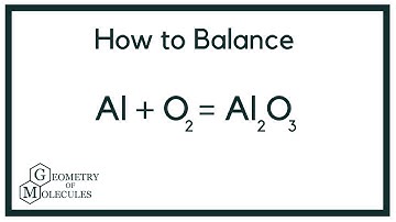 How to Balance Al + O2 = Al2O3