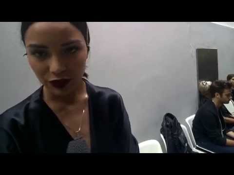 Grazia 360 We Talk To Model Irina Sharipova Backstage At Dolce Gabbana S SS15 Catwalk Show