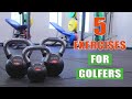 Full body kettlebell workout for better golf