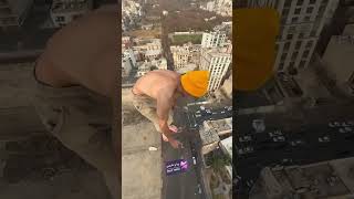 Crazzy Fearless handstand #shorts