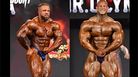 Iain Valliere vs Michal Krizo at The 2022 Mr. Olympia