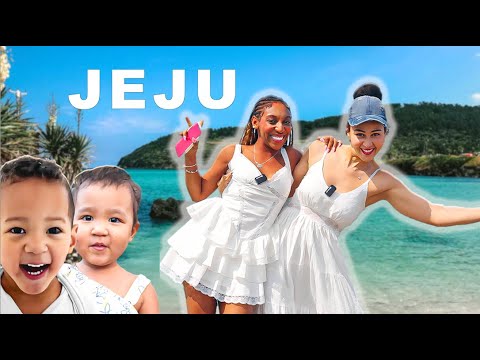 I Took my Sister and my Twin Toddlers to Jeju Island, South Korea.