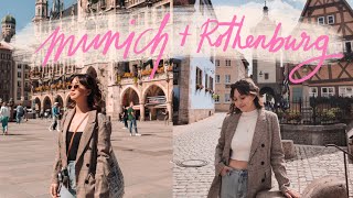 Visiting Munich + Rothenburg