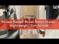 Review Riedell Boost Roller Skates - Lightweight, Comfortable Indoor Quad Skates for Men and Women B