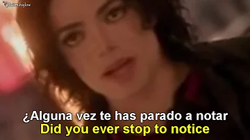 Michael Jackson - Earth Song [Lyrics English - Español Subtitulado]