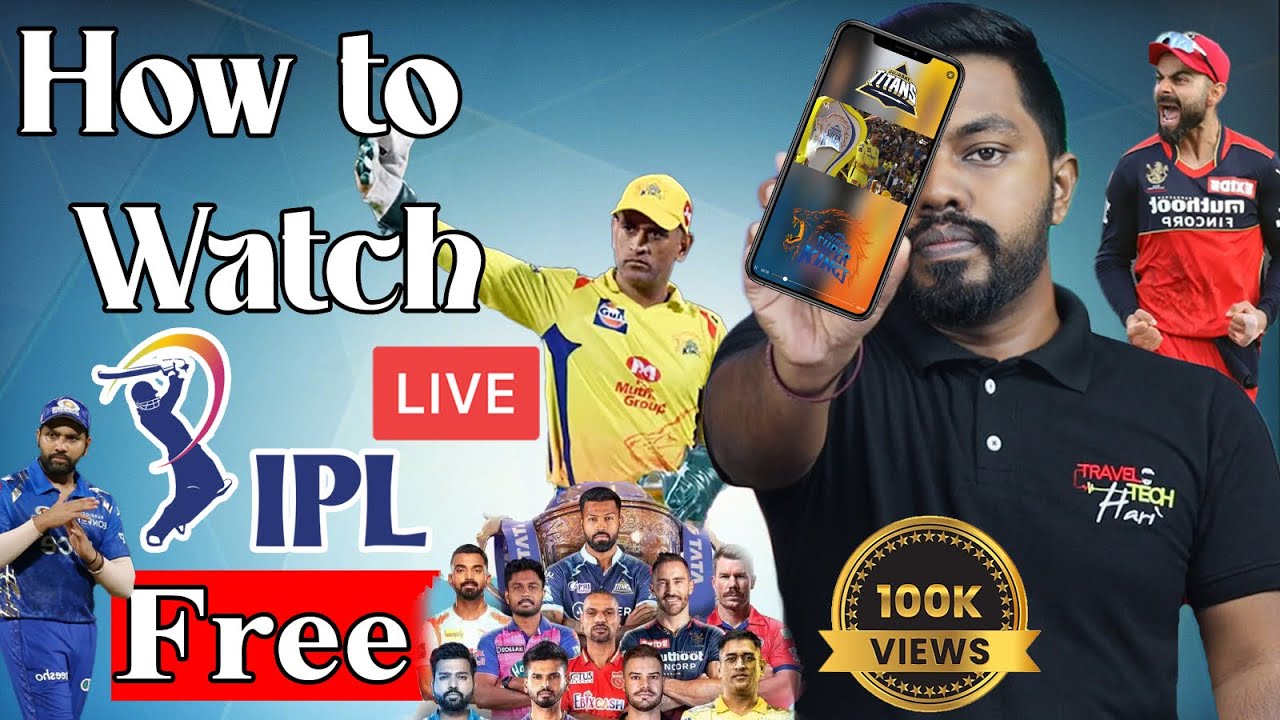 Free How to Watch IPL 2023 LIVE in Mobile FREE IPL 2023 Free TravelTechHari