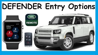 Land Rover Defender Entry Options - Keyfob, Remote App, Activity Key & Apple Phone / Watch screenshot 4