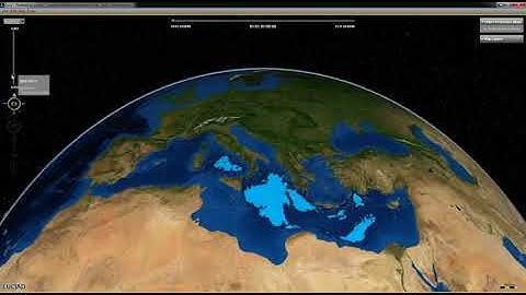 Luciad Lightspeed NetCDF Weather Data Visualization