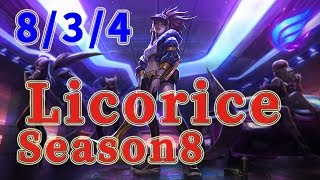 C9 Licorice Akali TOP vs  Jax Patch 8.22