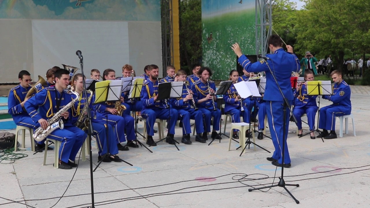 Оркестр ХАИ. "Alte Kameraden Swing" (Carl Albert Hermann Teike)