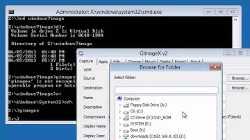 Transfer Windows using Gimagex/ImageX