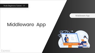 Start Creating Middleware Application - Node Middleware App - 37