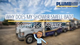 Plumbline Services: Why Does My Shower Drain Smell like Rotten Eggs
