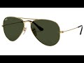 RAY BAN AVIATOR LARGE METAL 0RB3025 181 G-15