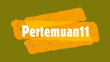 Pemrograman Visual - Pertemuan 11