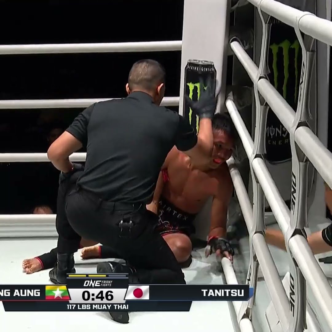 SHUT DOWN ? Haruyuki Tanitsu moves to 4-0 in ONE Friday Fights with his third straight knockout!