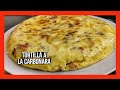 TORTILLA DE PATATAS A LA CARBONARA