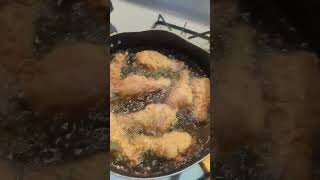 fried chicken with fish fry