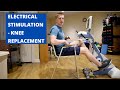 PENS Electrical Stimulation with Biking after Knee Replacement