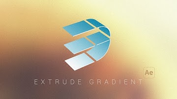 Quick Tips: Gradient Extrusion In After Effects