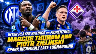 Inter player ratings vs Fiorentina: Marcus Thuram and Piotr Zielinski spark incredible late...