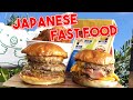 NEW 4-Patty Burger-Takoyaki Fries-Shrimp Cutlets