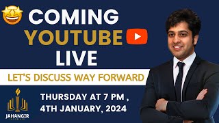 🔴 Live at 7 PM: Prof. Zubair Jahangir Discusses the Way Forward for June 2024 Exams | Don&#39;t Miss 🔴