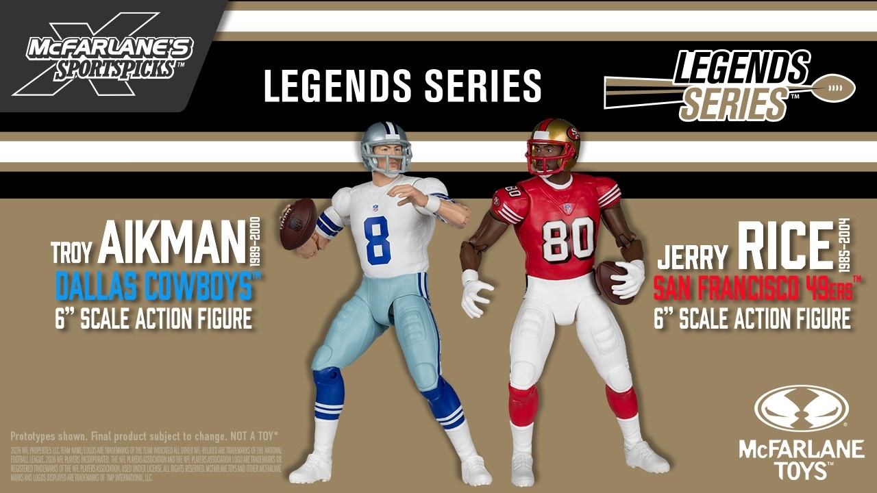スポーツ McFarlane's SportsPicks 2002 Exclusive NEW McFarlane 's SportsPicks™ Legends Series™ NFL™ 6