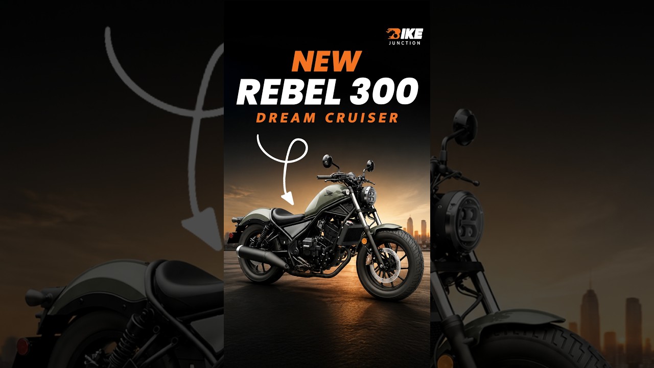 New Honda Rebel 300 Dream Cruiser | Bold Design, Cruiser Styling & Everything You Need to Know