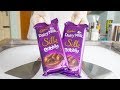 CADBURY Silk BUBBLY ICE CREAM ROLLS - SATISFYING ASMR VIDEO