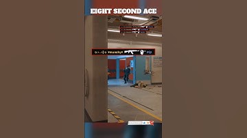 Eight Second Ace in CS2 #gaming #gameplay #shorts