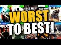 "WORST TO BEST" Ranking Every Call of Duty From the Past Decade!