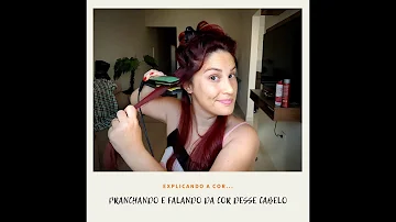 Quem tem cabelo vermelho e o quê?
