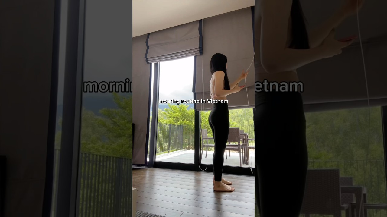 Morning routine in Vietnam ☺️