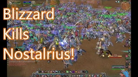 Nostalrius Vanilla WoW Shuts Down - Why Blizzard Fails