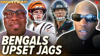 Shannon Sharpe \& Chad Johnson react to Bengals OT victory against Jaguars | Nightcap