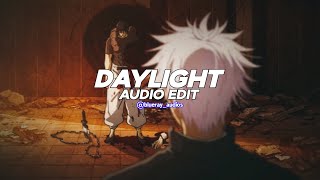 daylight - david kushner 《edit audio》