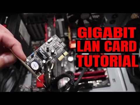 How To Install a Gigabit PCI-E LAN Card Increasing My Internet DOWNLOAD Speed
